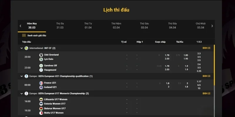 Socolive phát sóng gì? Full list giải đấu cực khủng